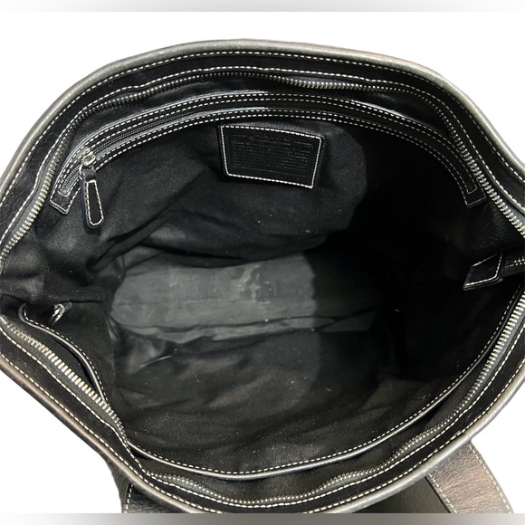 GUC Coach Large Signature Canvas Shoulder Tote - Picture 6 of 6